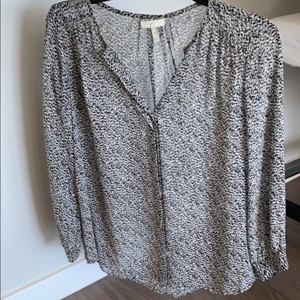 Sheer Joie top